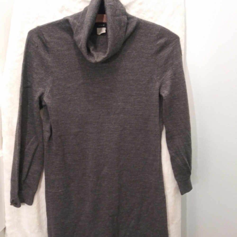 J. Crew 100% Wool Knit Dress, Size Small